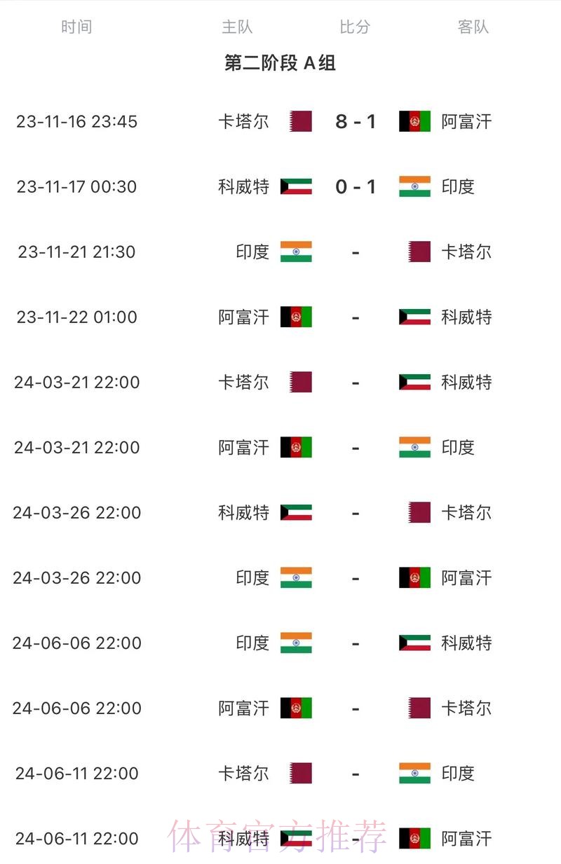 2026世界杯完整赛程中国时间完整安排实时查看